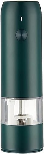 Adjustable Electric Salt Pepper Grinder Set USB-Charged Elegant Design