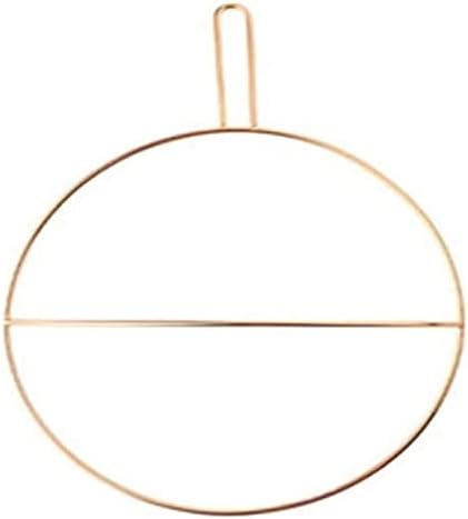 ALDEPO Rose Gold Round Towel Rail Rack