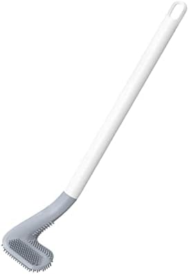 Efficient Long-Handle Toilet Brush Soft Durable