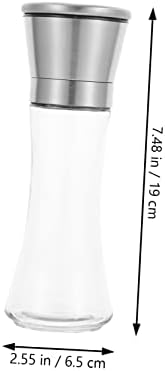 Pepper and Salt Shakers Manual Grinder Set for Seasonings