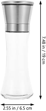 Manual Pepper and Salt Grinder Set