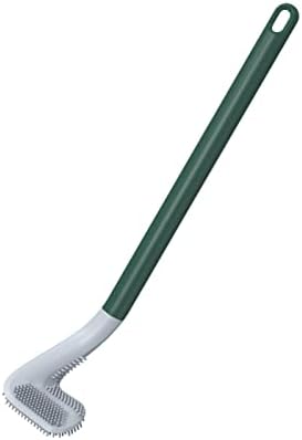 Efficient Long-Handle Toilet Brush Soft Durable