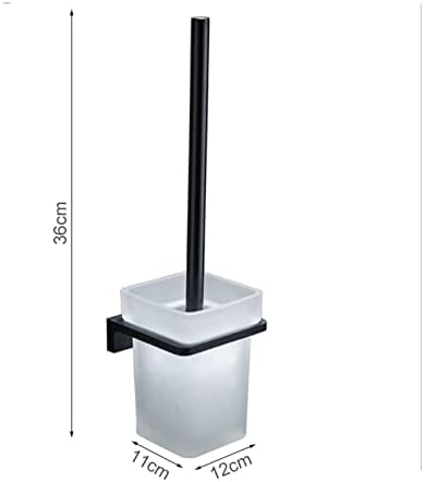 Wall-Mounted Bathroom Brush Holder Set