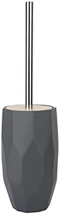 Tomyeus Toilet Brush with Holder 360 Deep Cleaning Set