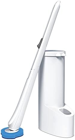 INPETS Toilet Brush Disposable Brush Holder White BPA-Free