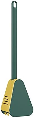 Toilet Brush with Silicone Holder Long Handle Deep Cleaning
