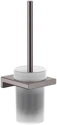 Hansgrohe AddStori Toilet Brush Holder Wall-Mounted Brushed Black Chrome