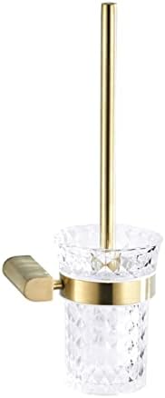 INPETS Durable Gold Toilet Brush Holder