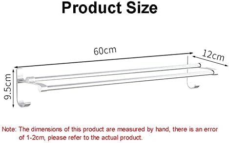 Space Aluminum Towel Rail 60cm