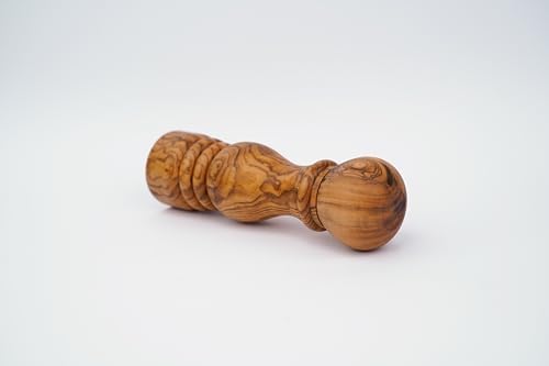 Handmade Original Olive Wood Pepper Salt grinder - Ceramic grinder with adjustable rotor