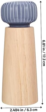 Stylish Wooden Pepper Grinder for Home Use