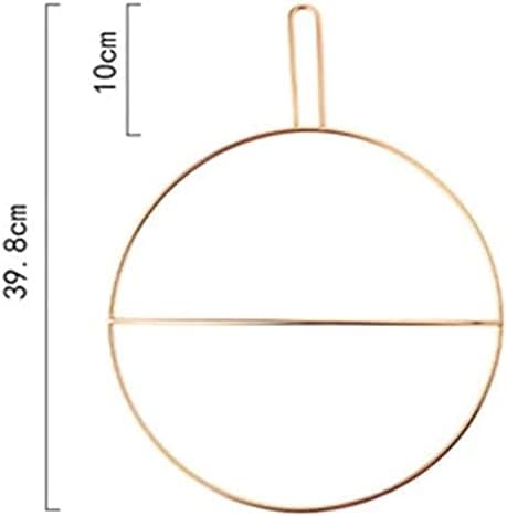 ALDEPO Rose Gold Round Towel Rail Rack
