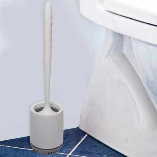 Toilet Brush Set with TPE Bristles