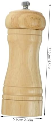 Manual Pepper Mill and Salt Shaker Set