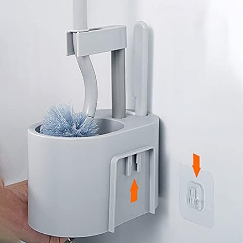 Toilet Brush with No-Slip Holder and Quick Drying Design 1