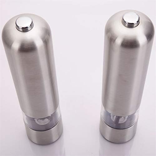 Effortlessly Grind Electric Salt and Pepper Grinder Set