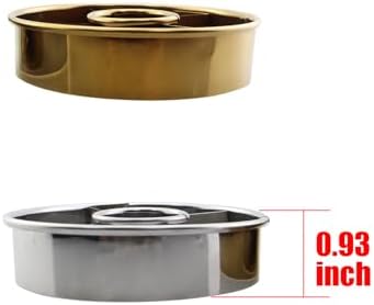 2-Piece Stainless Steel Donut Cutter Set 386 Inch Diameter