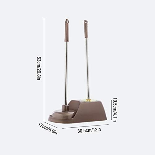 Long-Handled Toilet Plunger Brush Set Efficient Modern Design