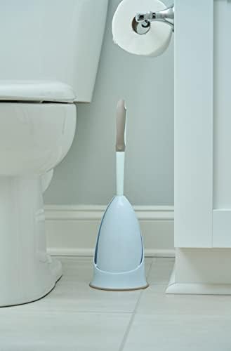 Quickie Toilet Bowl Brush with Microban and Storage Caddy