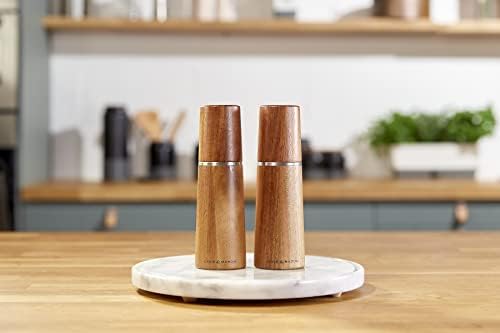 Cole Mason Marlow Wood Salt and Pepper Mill Set