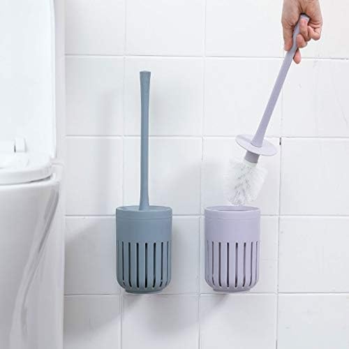 UNNS Toilet Brush and Bracket Blue Clean Efficient
