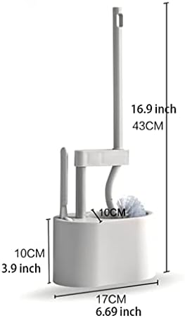 Toilet Brush with No-Slip Holder and Quick Drying Design 1