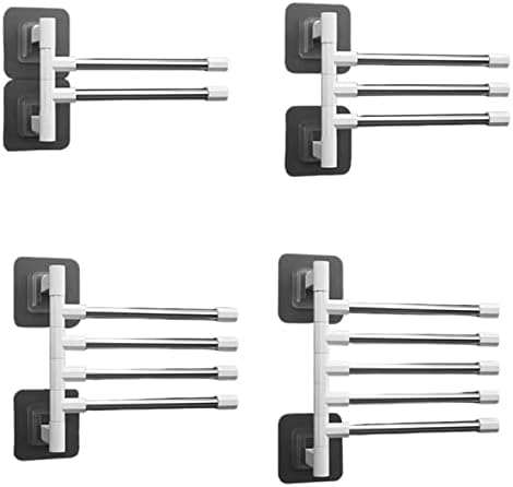 Space-Saving Towel Rail Wall-Mounted Organizer