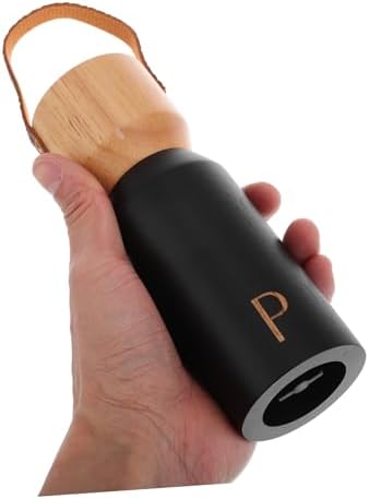 Manual Wooden Pepper Grinder Adjustable Set