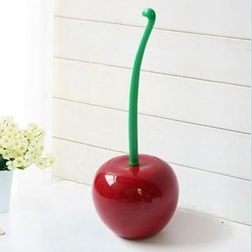 Pilipane Toilet Brush with Cherry Head Longer Handle