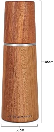 Cole Mason Marlow Wood Salt and Pepper Mill Set