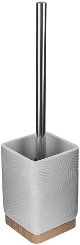 KADAX Square White Toilet Brush Set