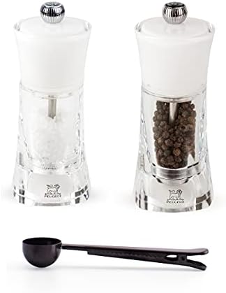 Peugeot Molene Salt Pepper Mill Gift Set 55-Inch White - Set of 1