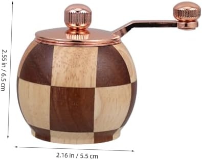 Sturdy Wooden Pepper Grinder Set