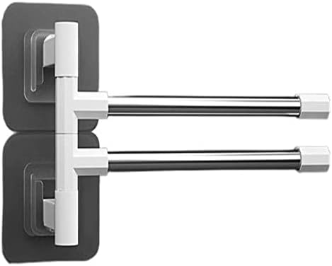 Space-Saving Towel Rail Wall-Mounted Organizer