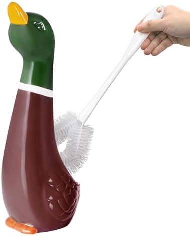 Allure Home Creation Malcolm Mallard Toilet Brush Holder Set