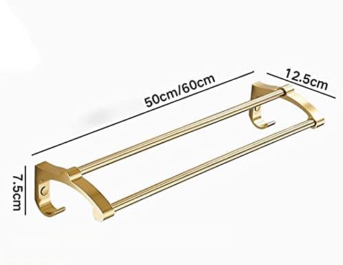LUCEAE Bathroom Towel Bar Aluminum 50cm