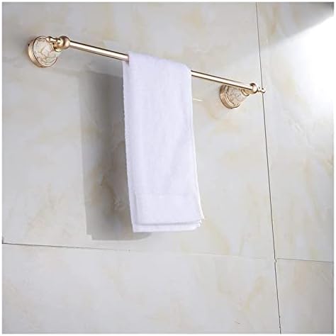 ALDEPO Towel Rail with Gold and Marble Base 1