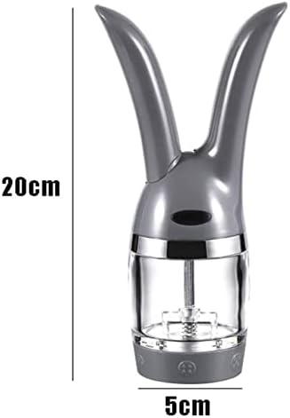 Refillable 2-Piece Pepper Mill Set Salt Pepper Shakers with Creative Design