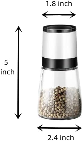 ZeeDa Adjustable Salt and Pepper Grinder