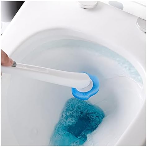 INPETS Toilet Brush Disposable Brush Holder White BPA-Free