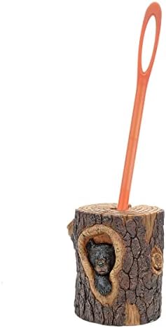 Hiding Bear Toilet Brush for Modern Baths
