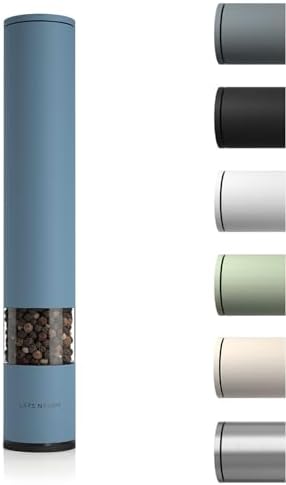 LARS NYSM Salt and Pepper Mill with Adjustable Ceramic Grinder