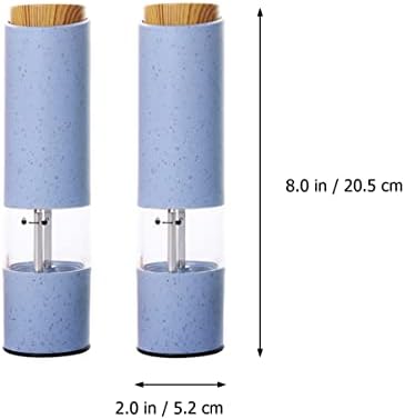 TEMKIN 4 Piece Electric Pepper Mill Set