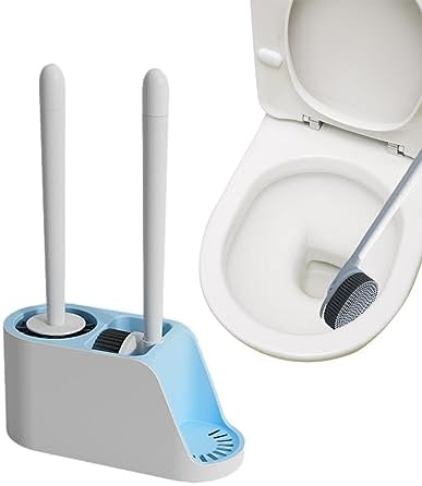 High-Quality Silicone Toilet Brush Set for Efficient Bathroom Cleaning