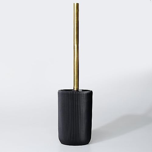 Rising Toilet Brush Holder Black