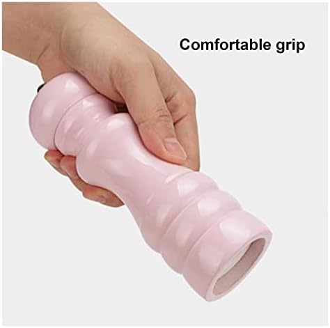 Refillable 2-Piece Pepper Mill with Wooden Jar Adjustability for Kitchen Use