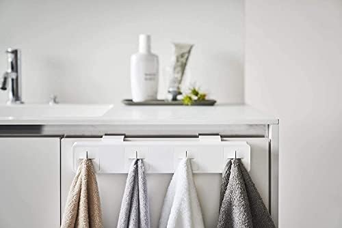 Yamazaki Home Tower Self Adhesive Towel Holder - Black