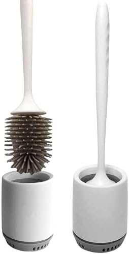 Toilet Brush Set with TPE Bristles