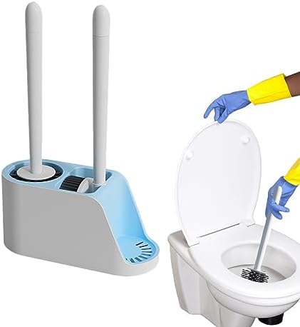 High-Quality Silicone Toilet Brush Set for Efficient Bathroom Cleaning