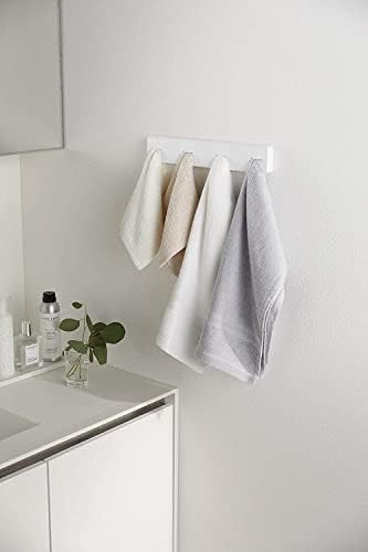 Yamazaki Home Tower Self Adhesive Towel Holder - Black
